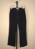 Abercrombie The '90s Relaxed Jean High Rise Black Wash