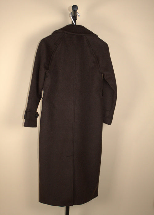 Abercrombie & Fitch Brown Long Tailored Coat