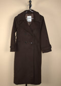 Abercrombie & Fitch Brown Long Tailored Coat