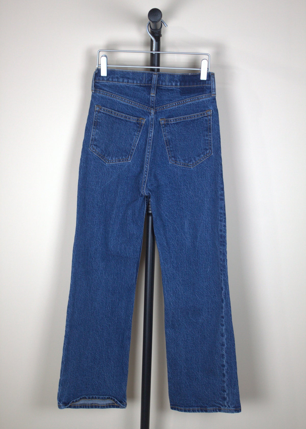 Abercrombie The '90s Relaxed Jean High Rise Dark Wash