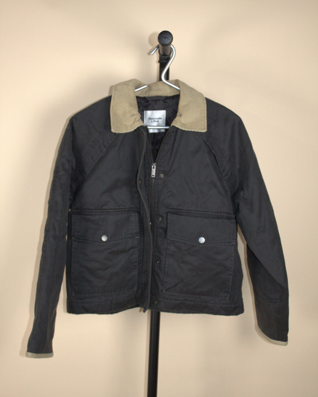 Abercrombie & Fitch Navy Utility Jacket