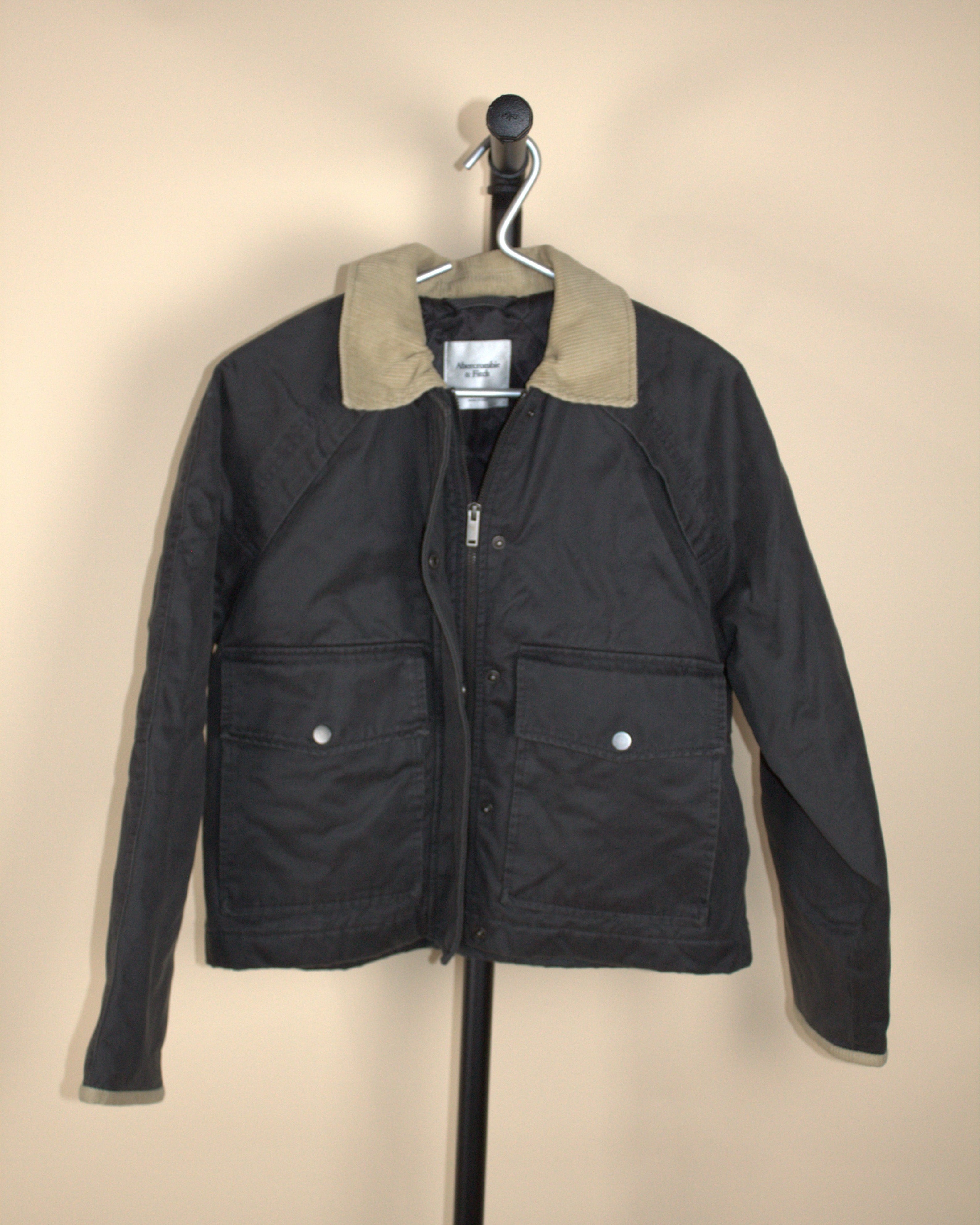 Abercrombie & Fitch Navy Utility Jacket