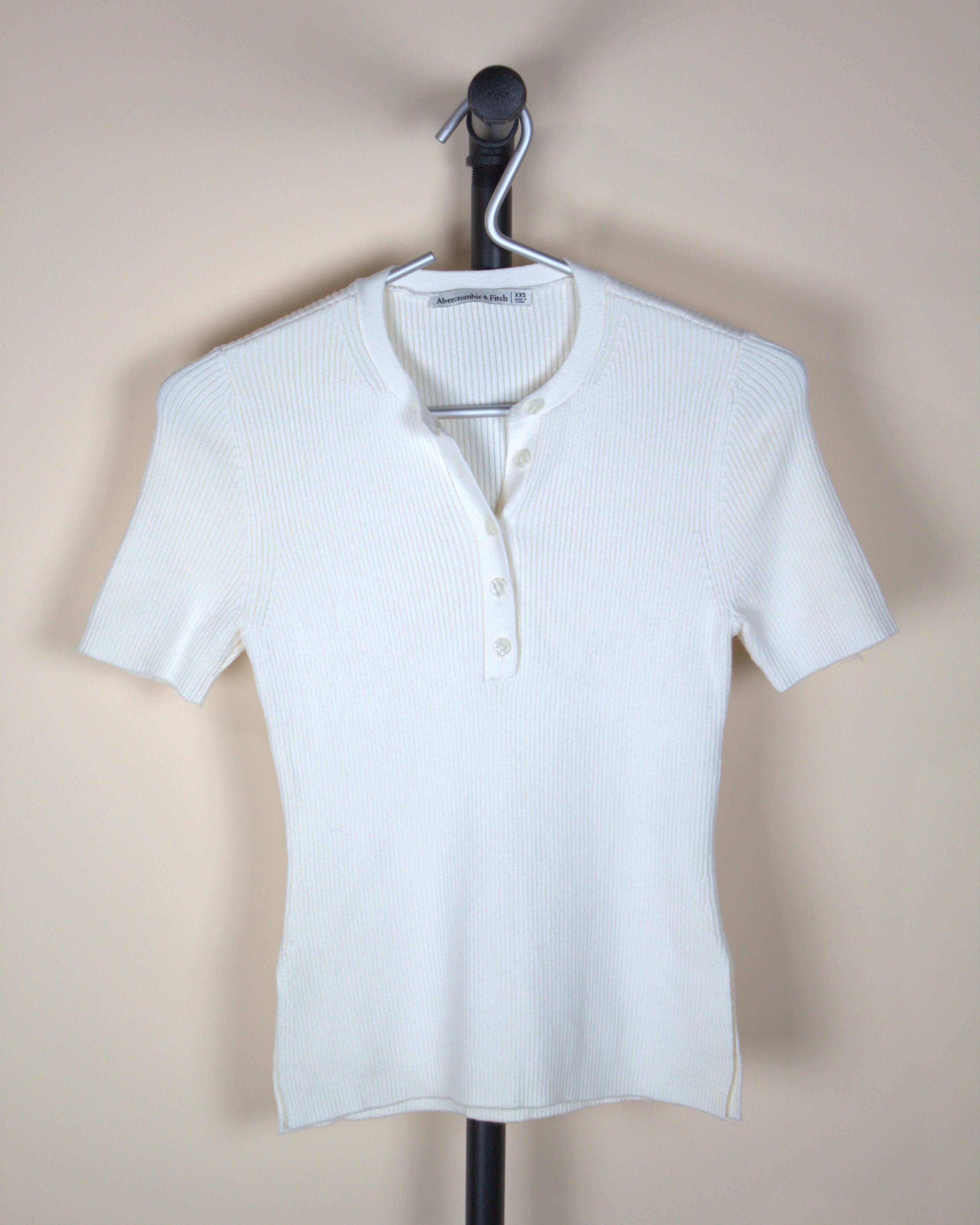 Abercrombie White Knit Top