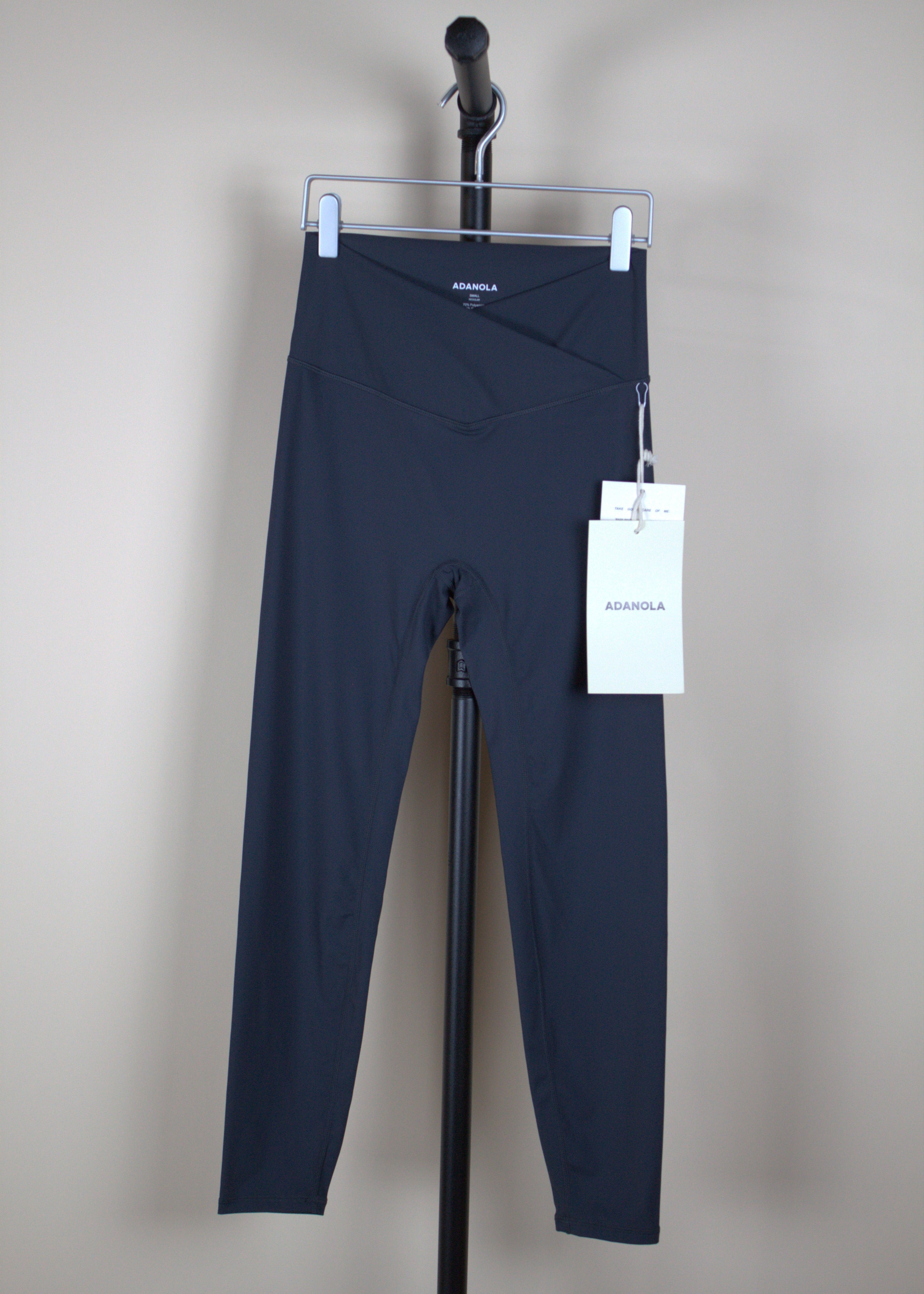 Andola Ultimate Wrap Over Leggings Midnight Blue (New with Tags)