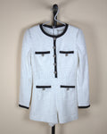 Alice + Olivia Shiloh Button Front Patch Pocket Romper (New with Tags)