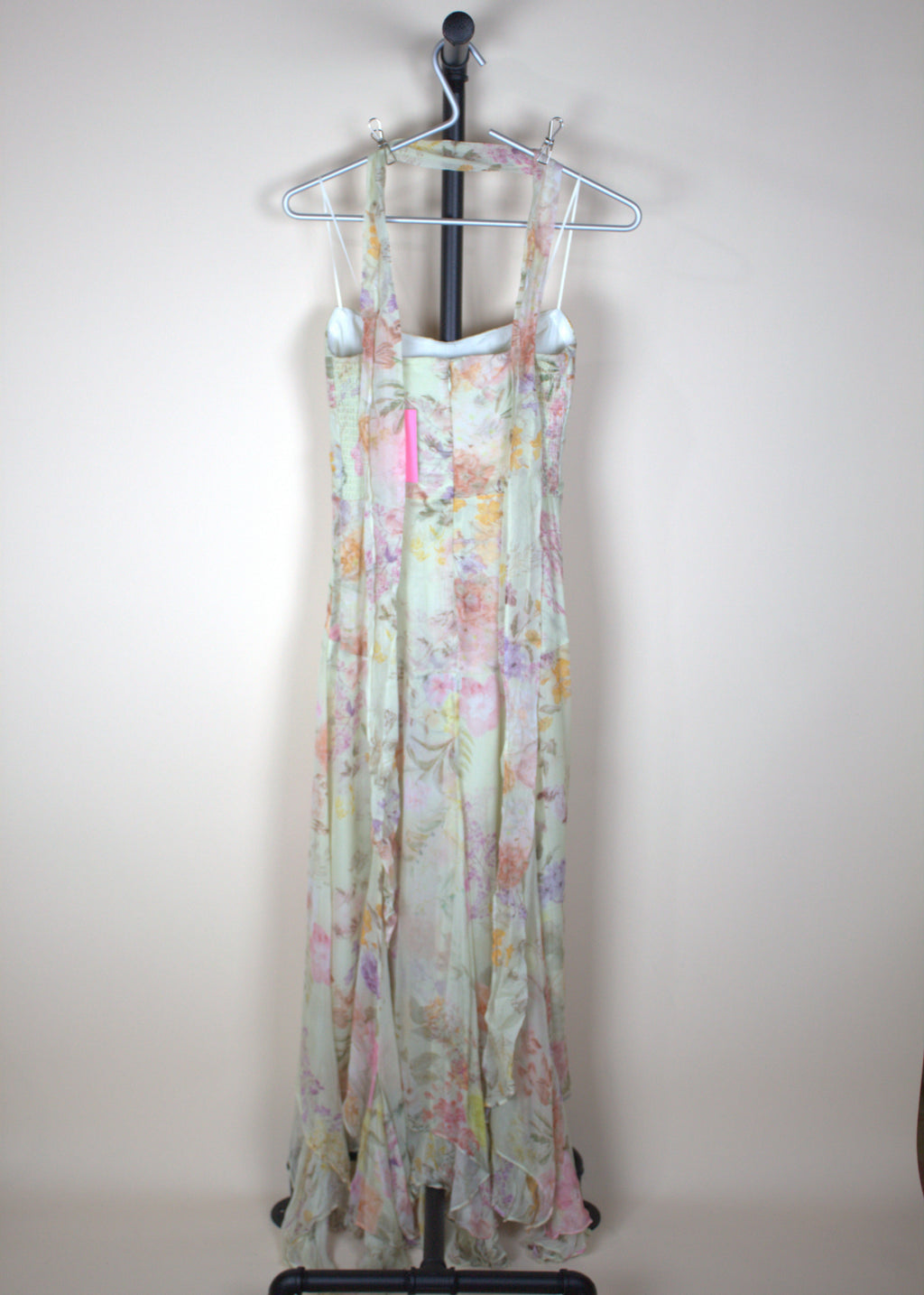Amanda Uprichard Monterey Dress With Scarf in Whistledown (New with Tags)