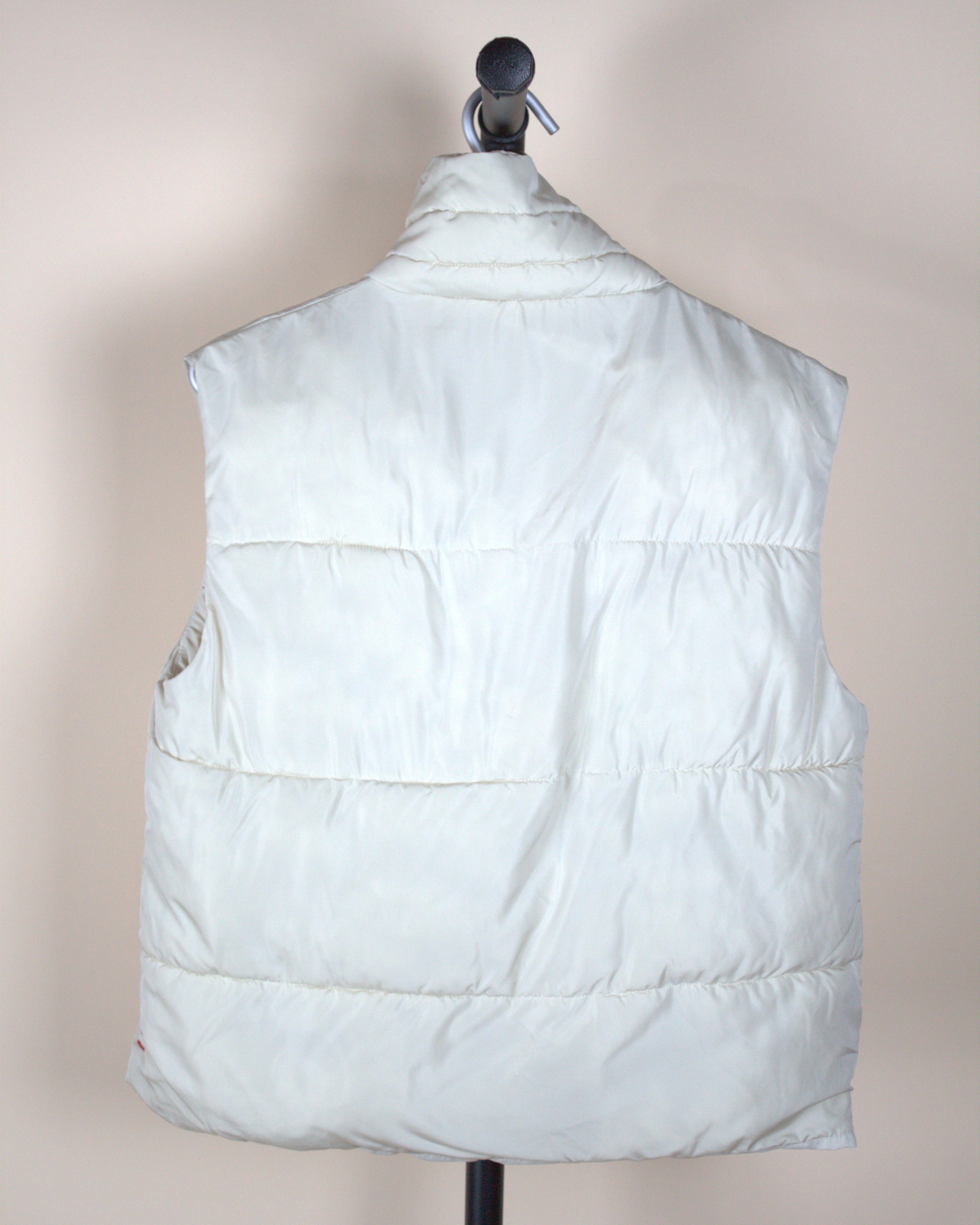BDG White Puffer Vest