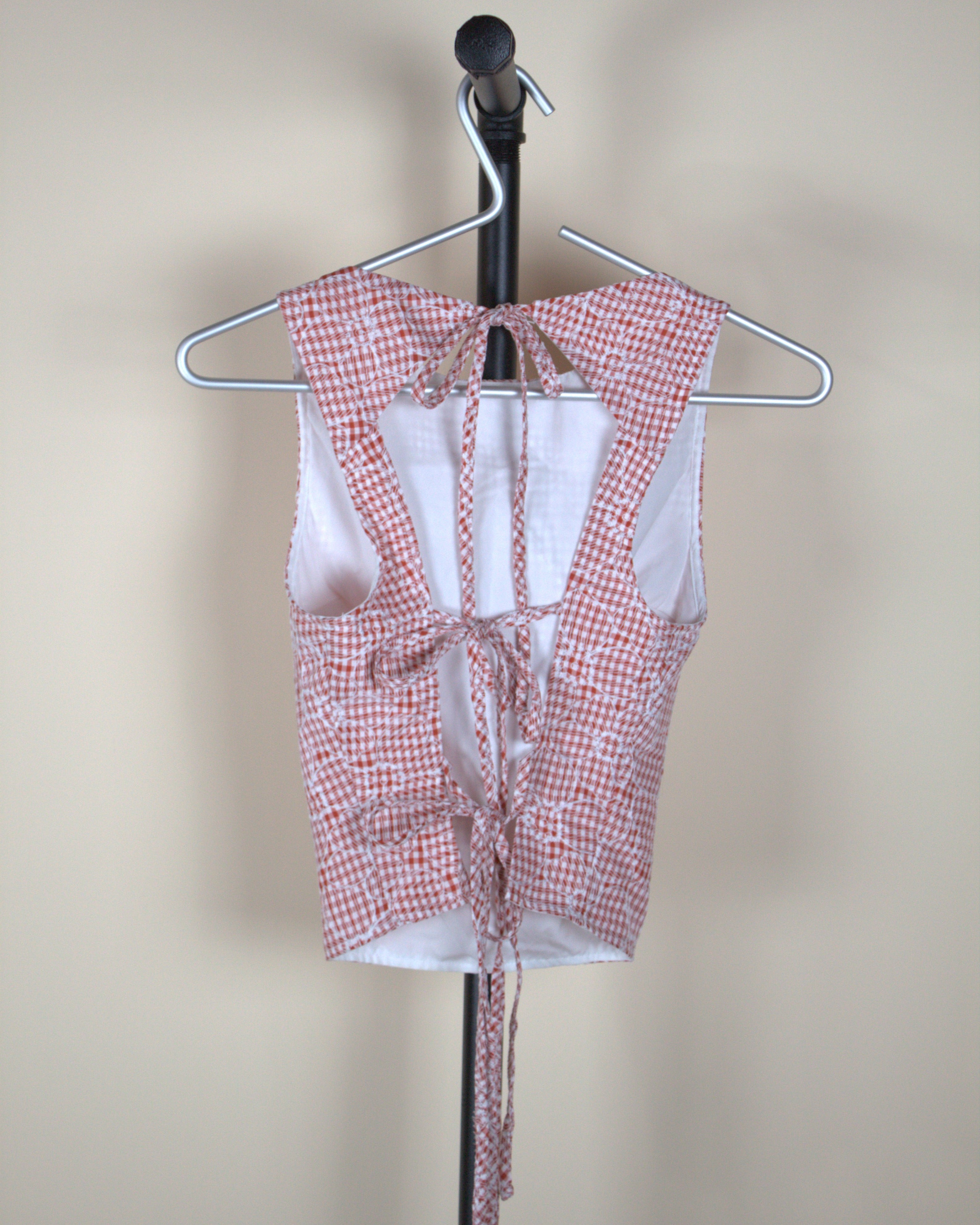 Bailey Rose Red Gingham Top