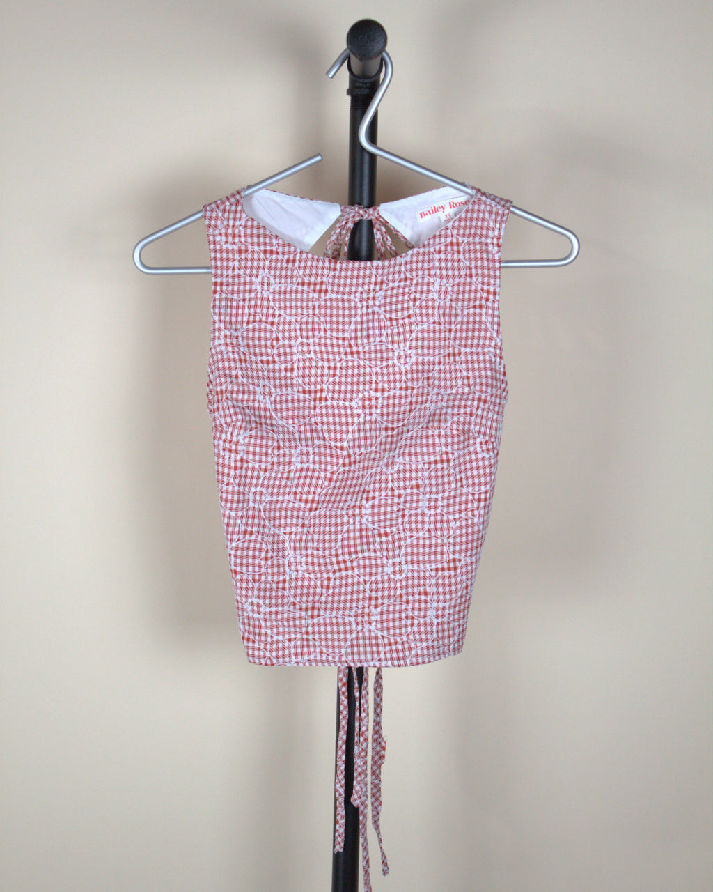 Bailey Rose Red Gingham Top