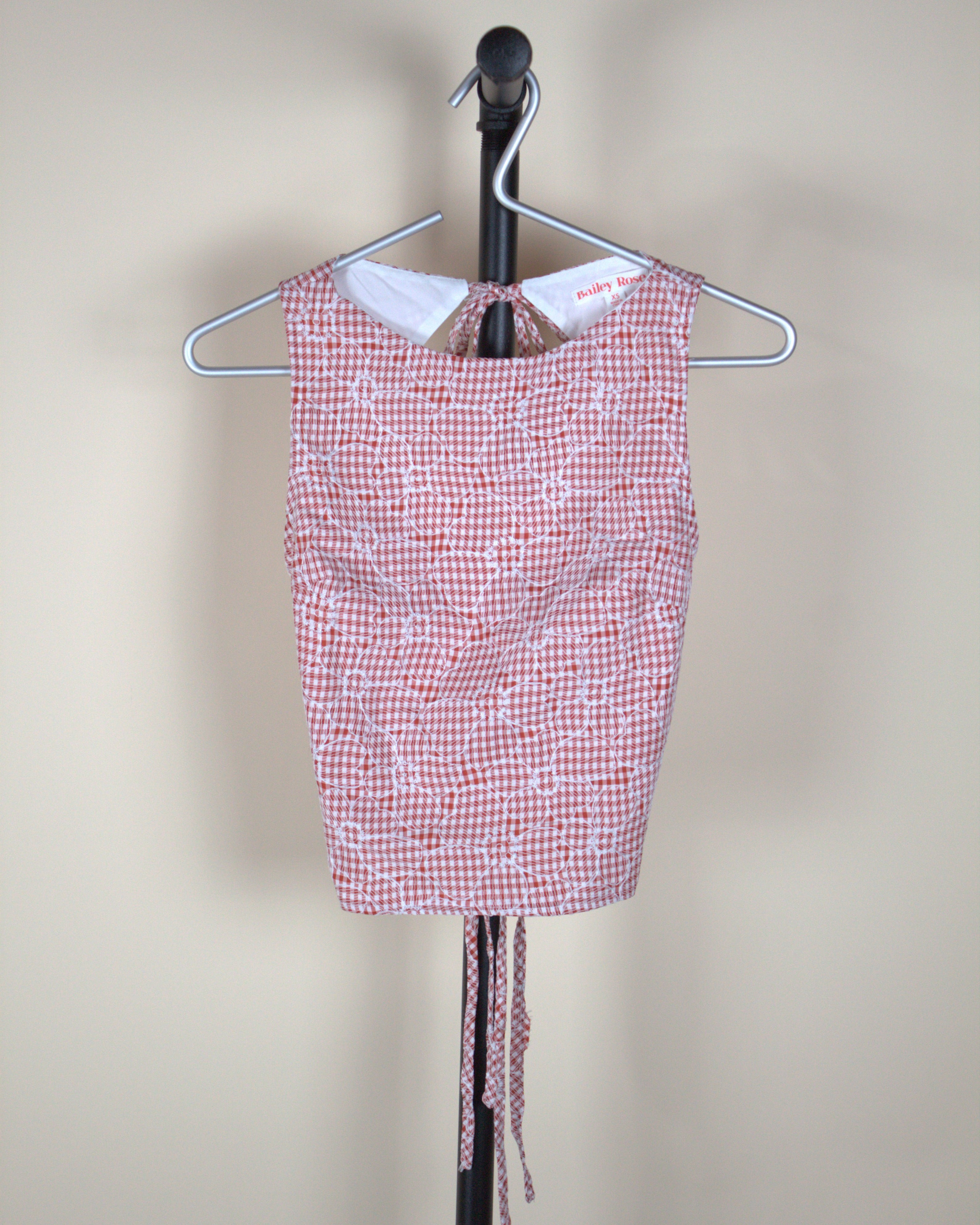 Bailey Rose Red Gingham Top