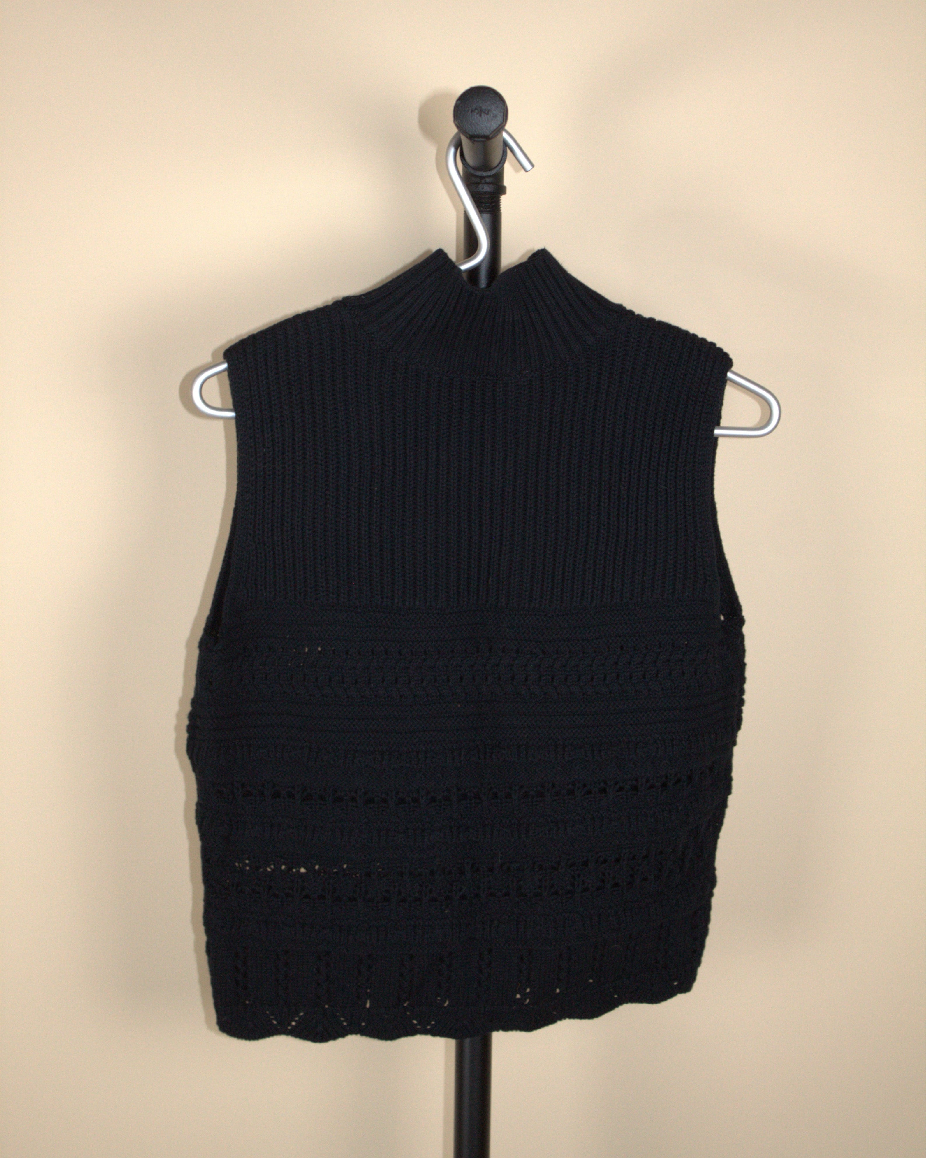 Abercrombie & Fitch Crochet Black Top