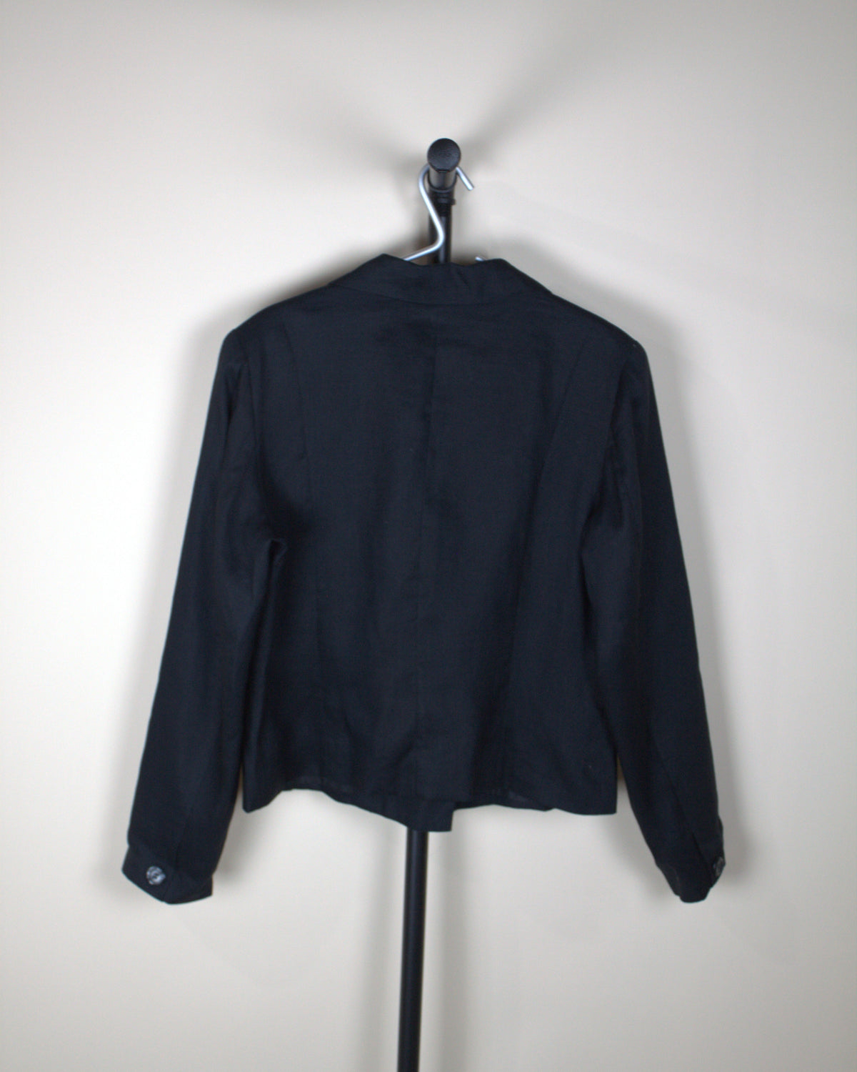 Black Double Breasted Blazer