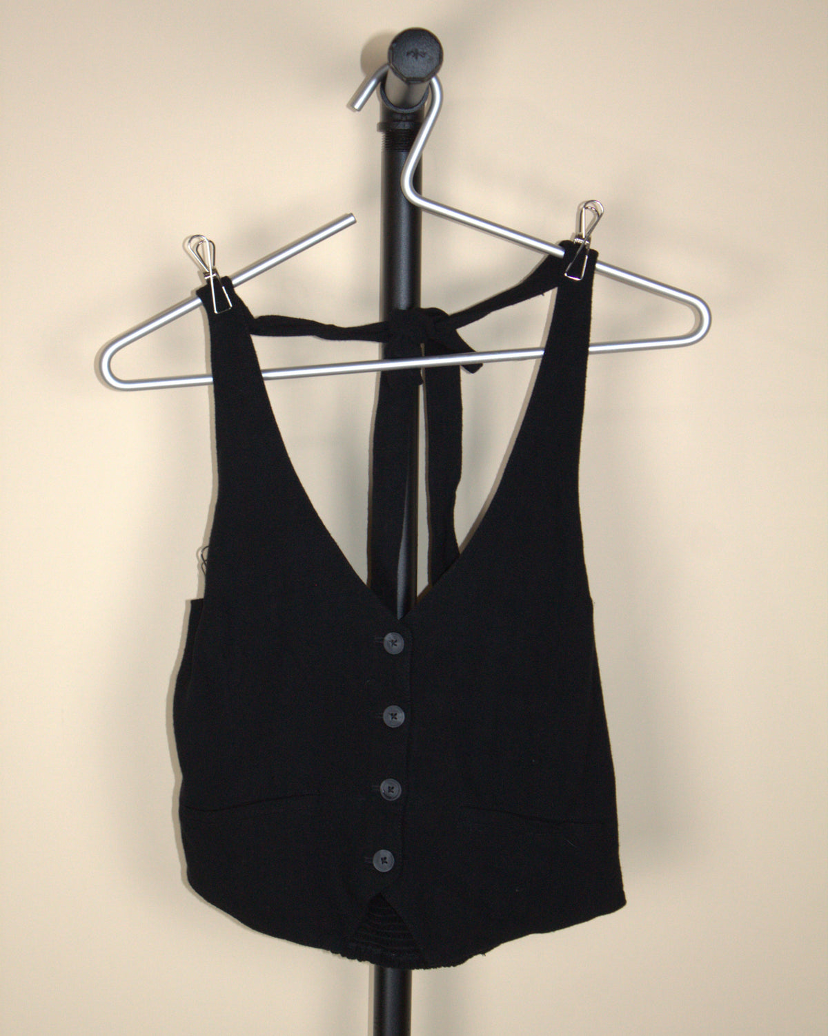 Gentle Fawn Black Halter Top