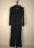 &Denim Black Jumpsuit