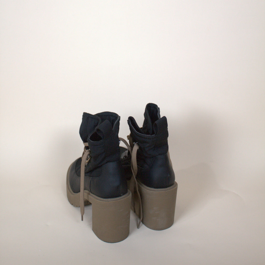 Dolce Vita Black Lace Up Boots