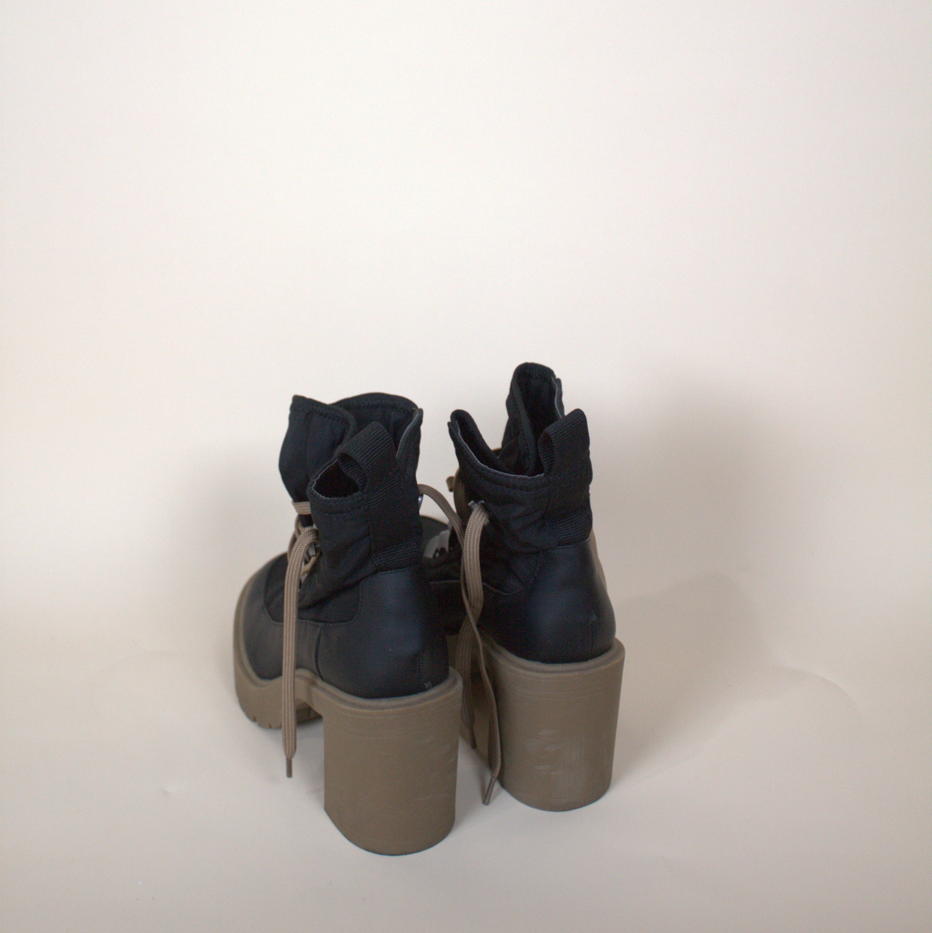 Dolce Vita Black Lace Up Boots