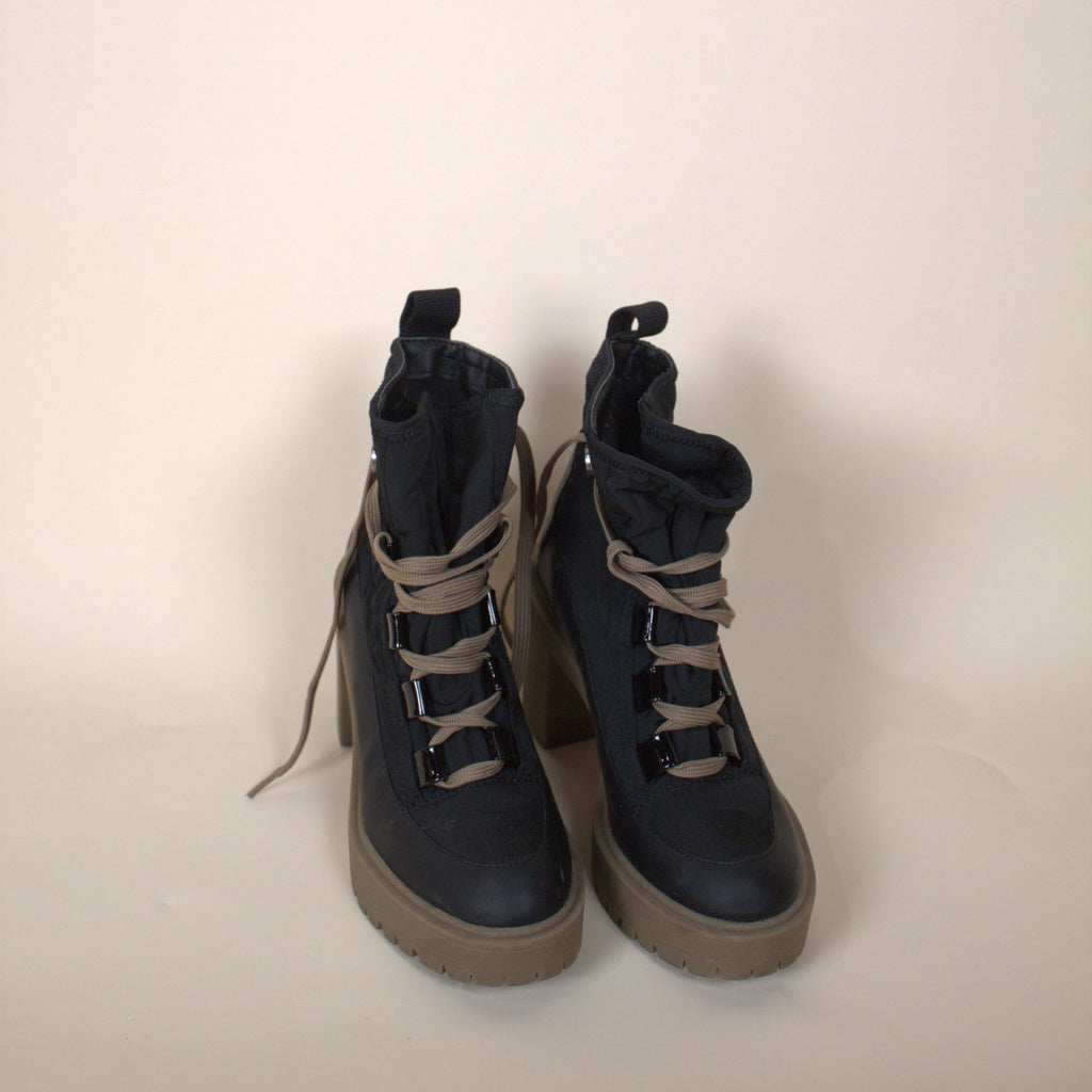 Dolce Vita Black Lace Up Boots