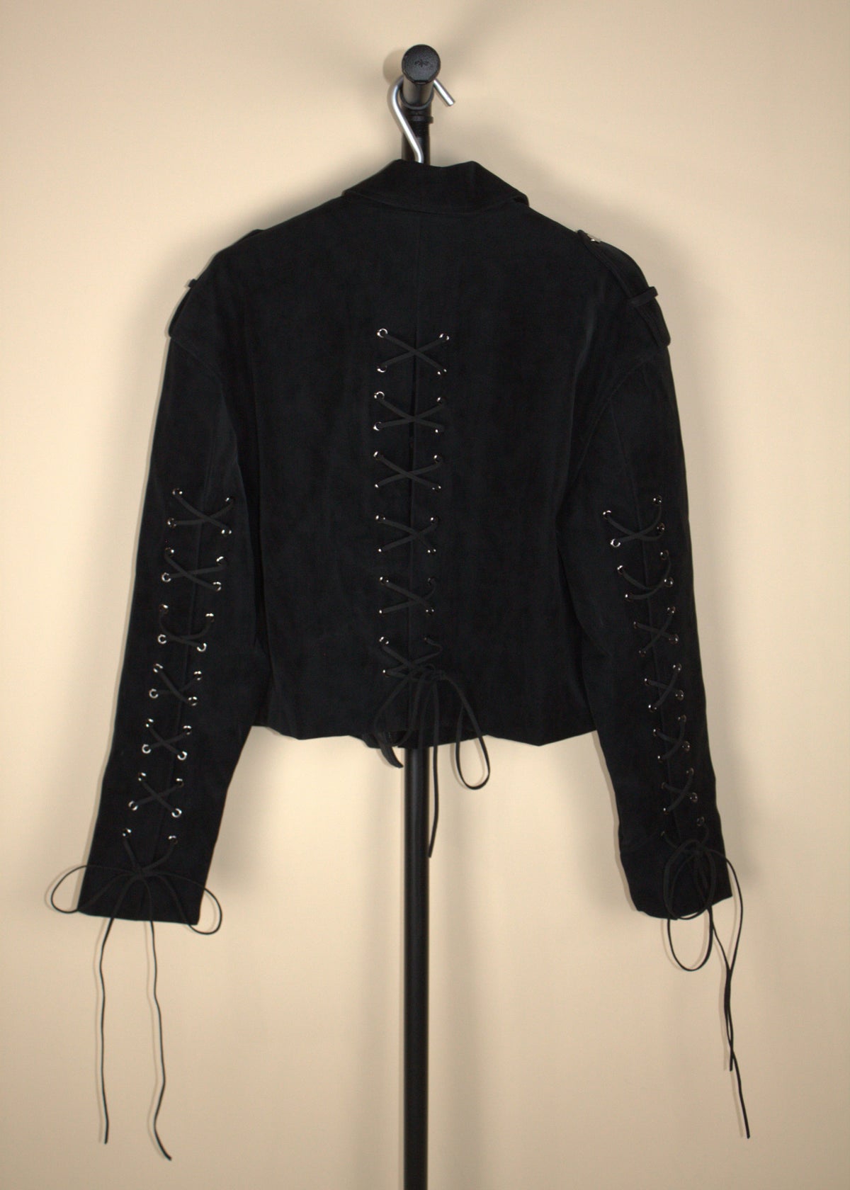 Edikted Ryder Faux Suede Biker Jacket (New with Tags)