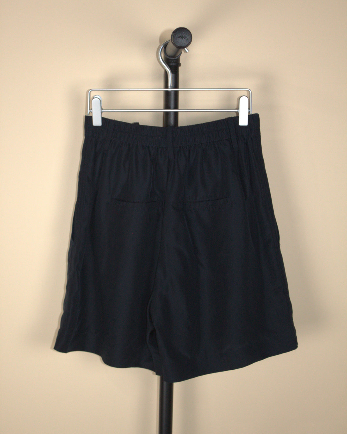 Vince Black Silk Shorts