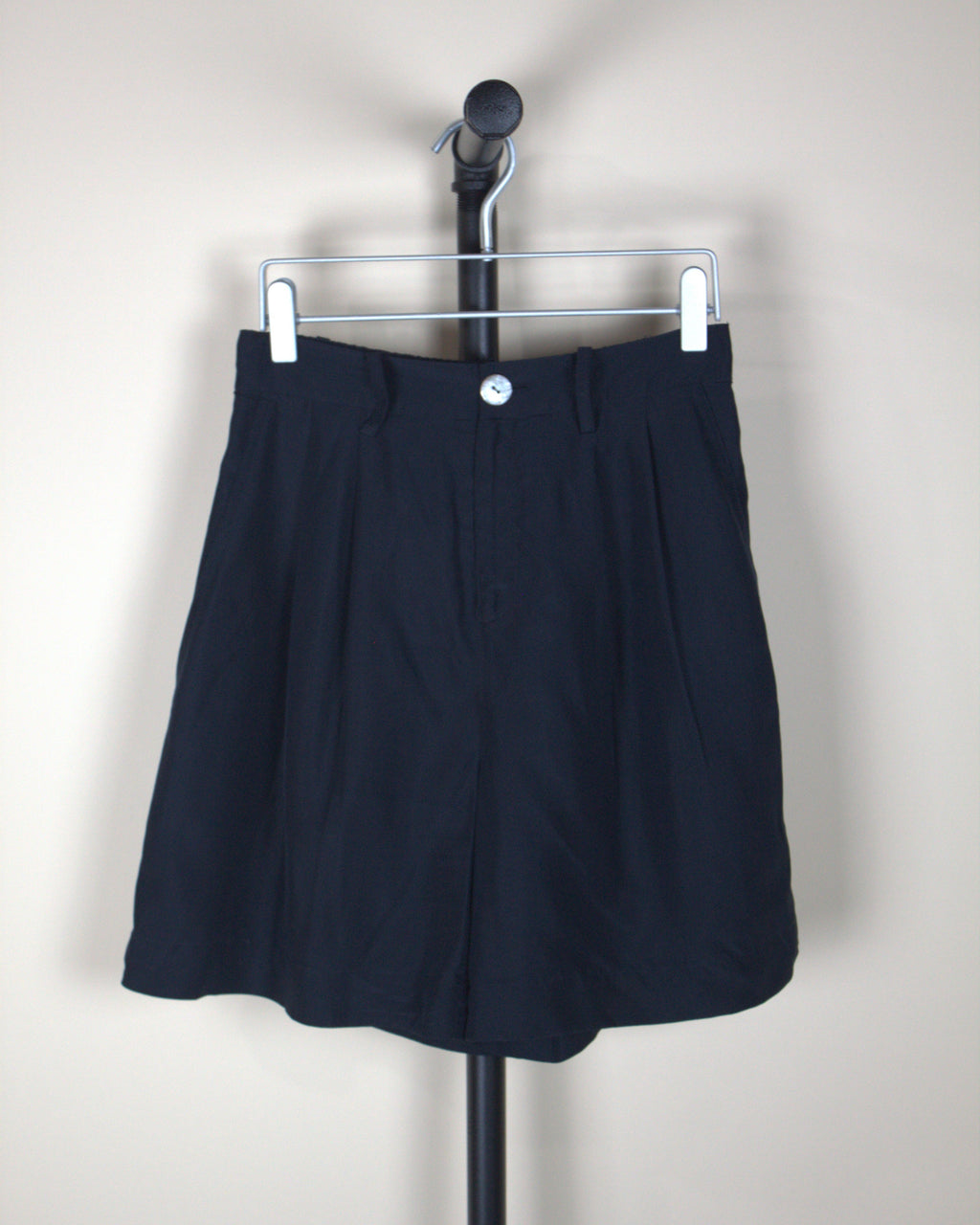 Vince Black Silk Shorts