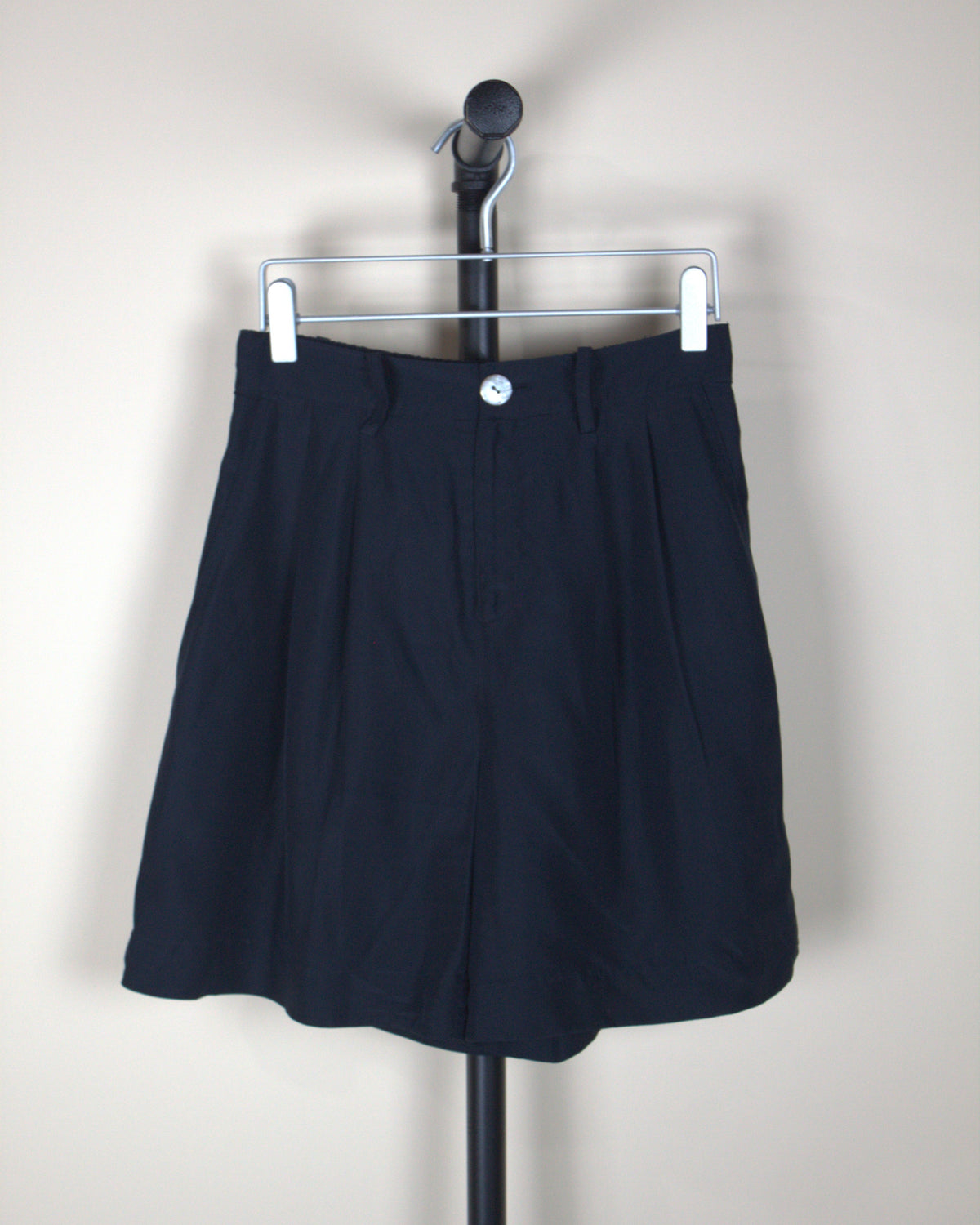 Vince Black Silk Shorts