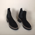 Dolce Vita Black Suede Booties