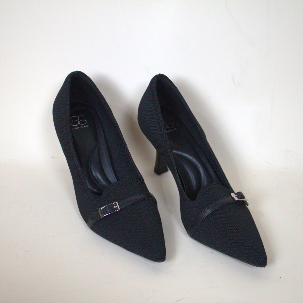 Cosy Island Knit Heels