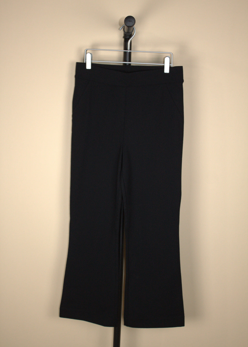 Single Stitch Black Trousers