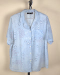 Floral and Lace Button Up