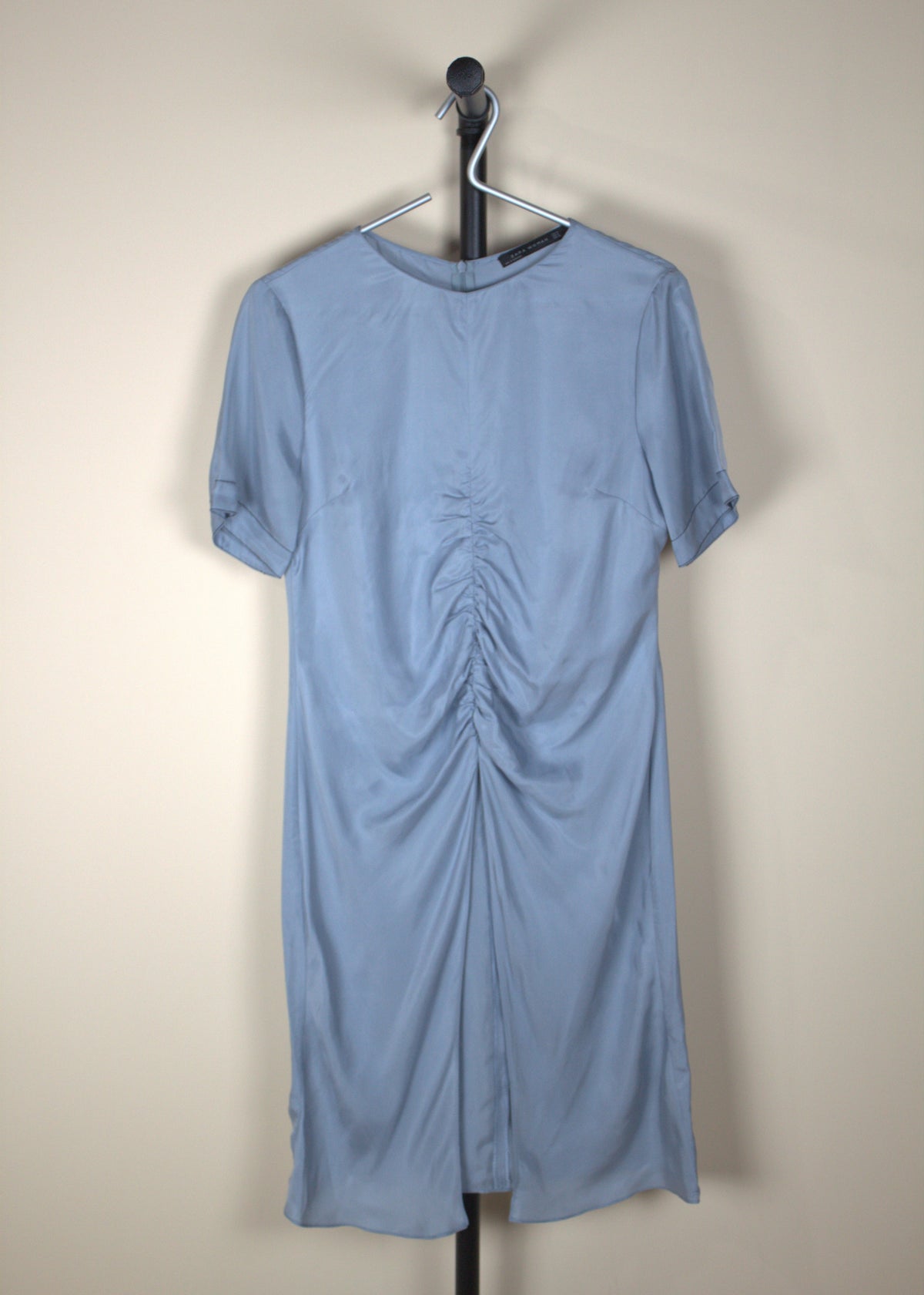 Zara Long Blue Top