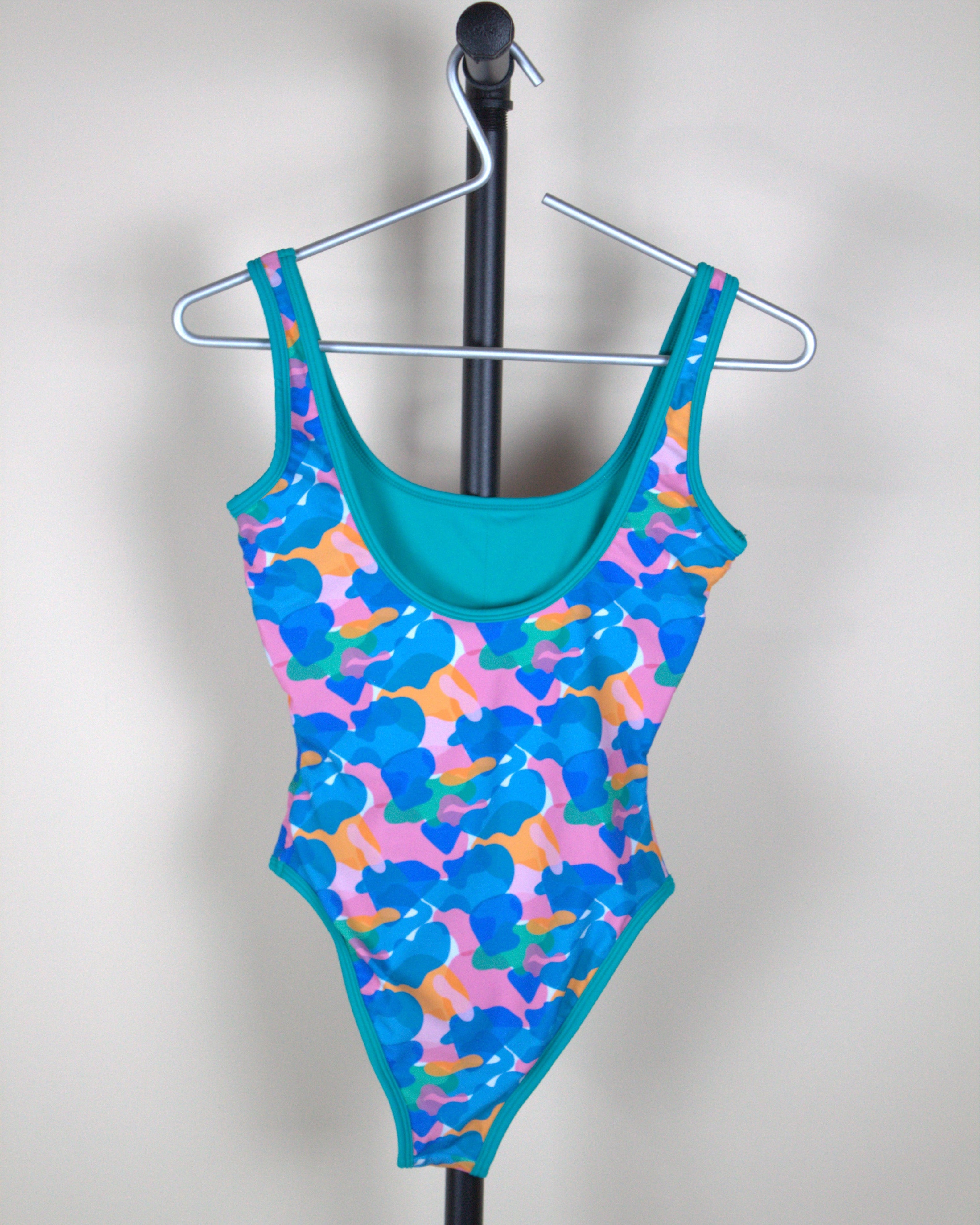 93 Play Street Colorful One Piece Swimsuit