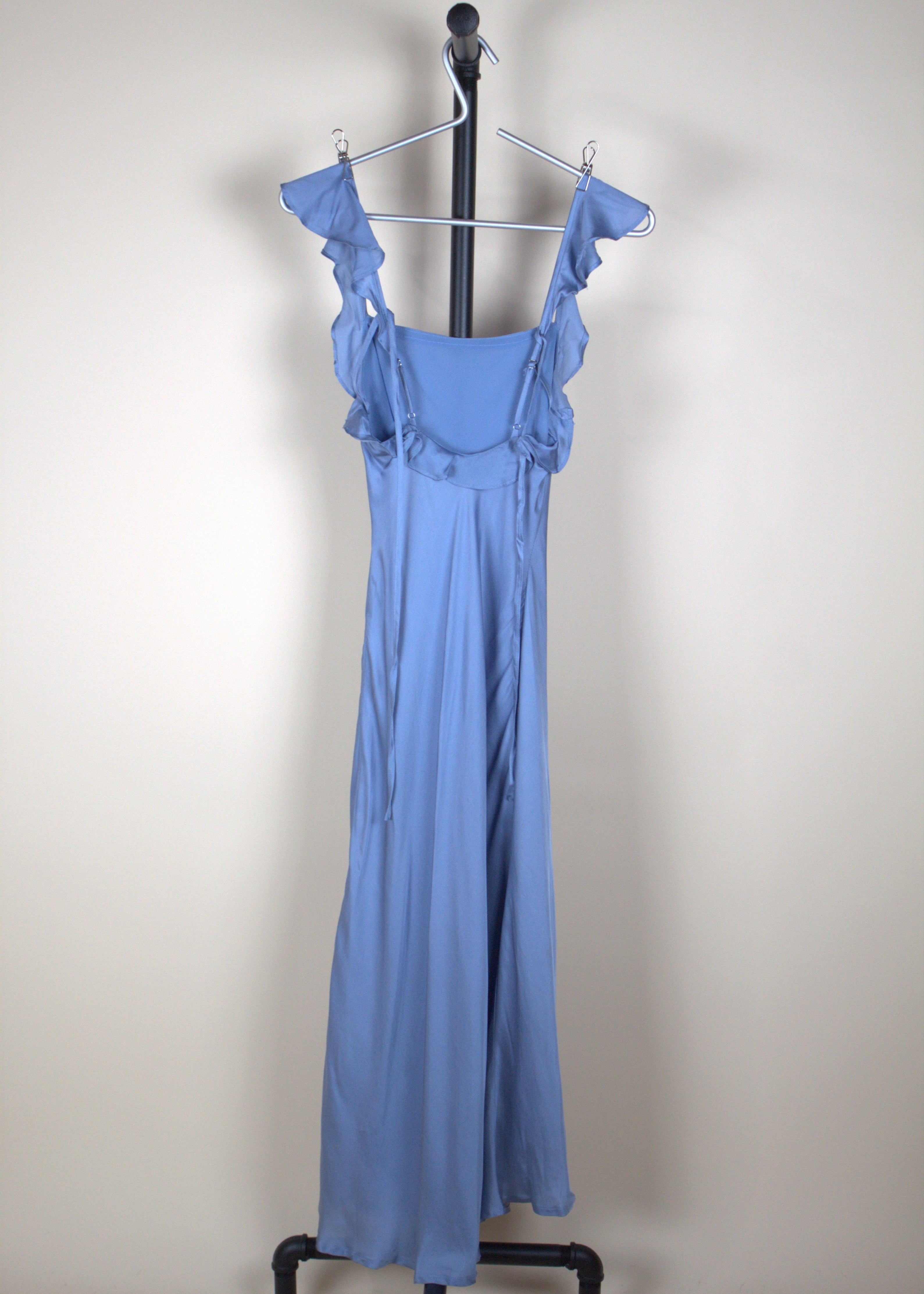 ASTR The Label Slip Dress with Ruffle Straps