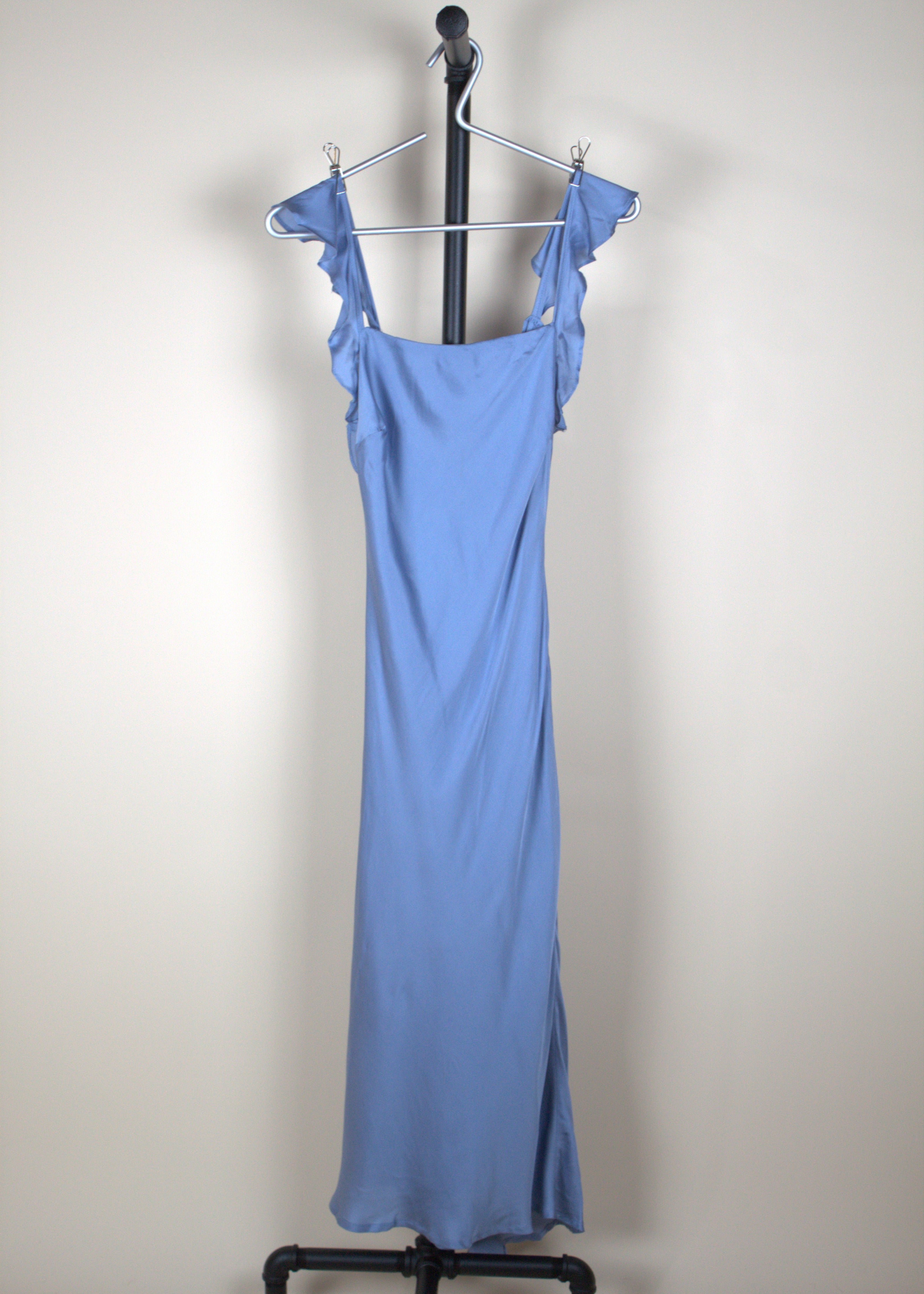 ASTR The Label Slip Dress with Ruffle Straps