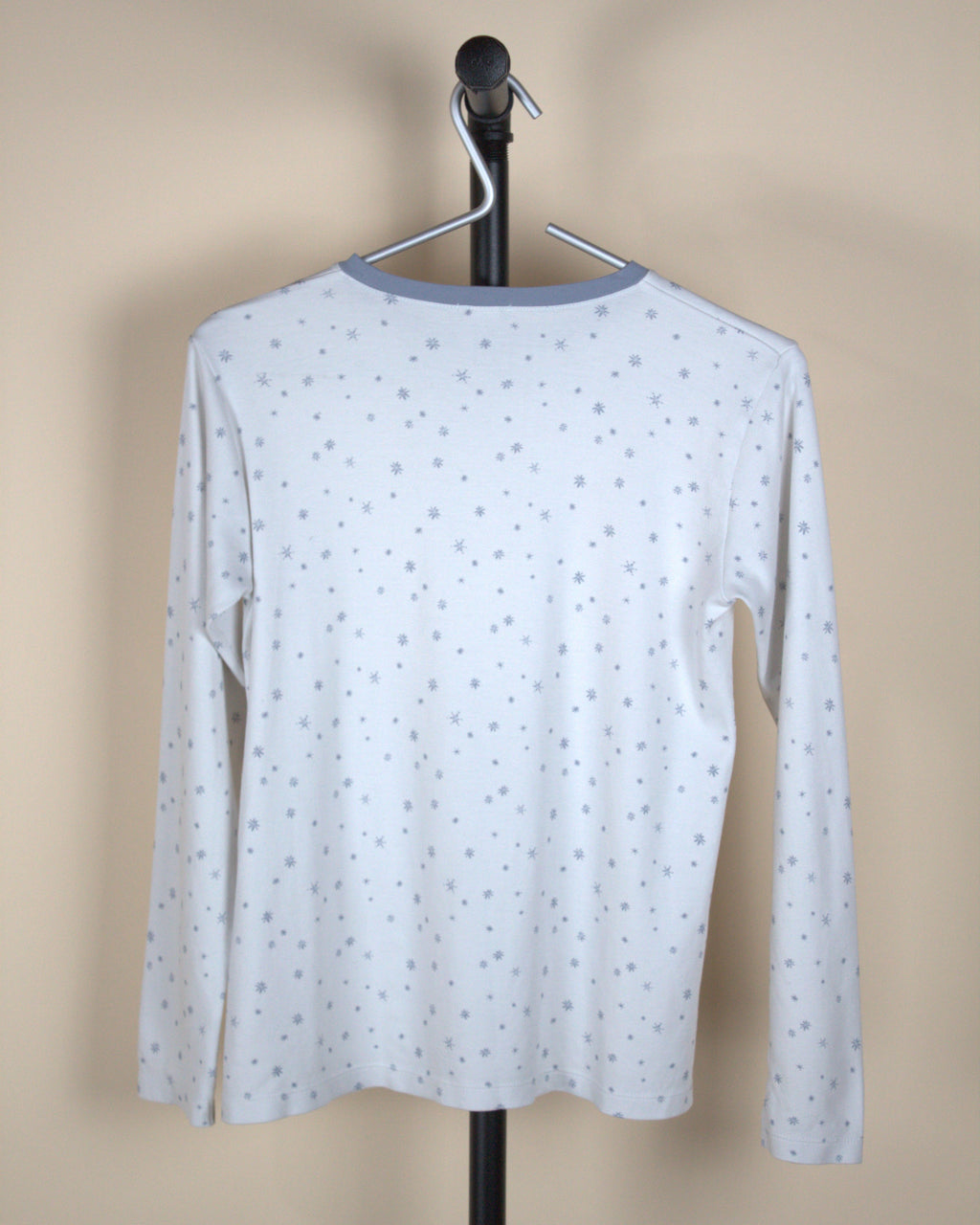 Lake Long Sleeve Snowflake Pajama Top