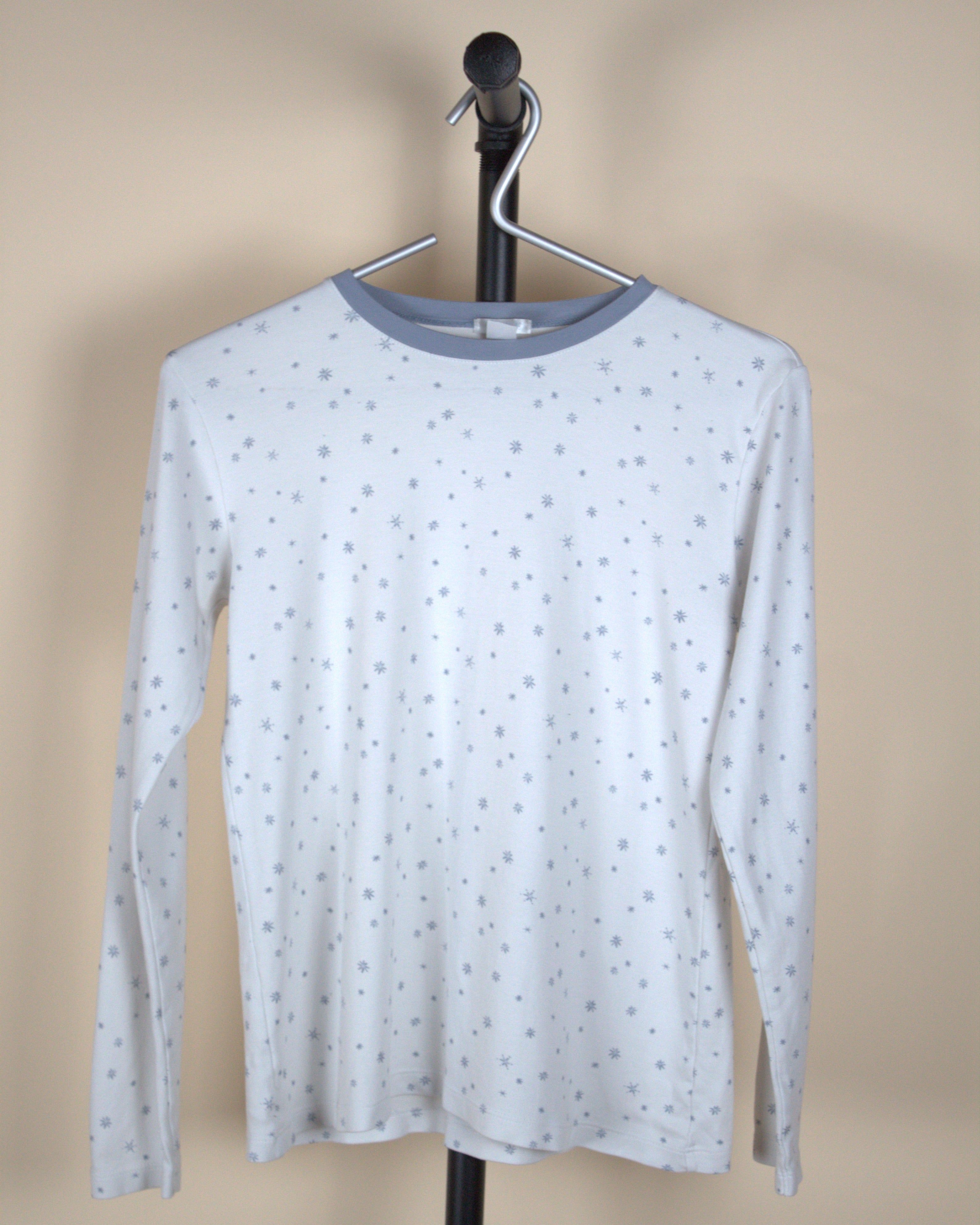 Lake Long Sleeve Snowflake Pajama Top