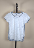 Lake Short Sleeve Snowflake Pajama Top