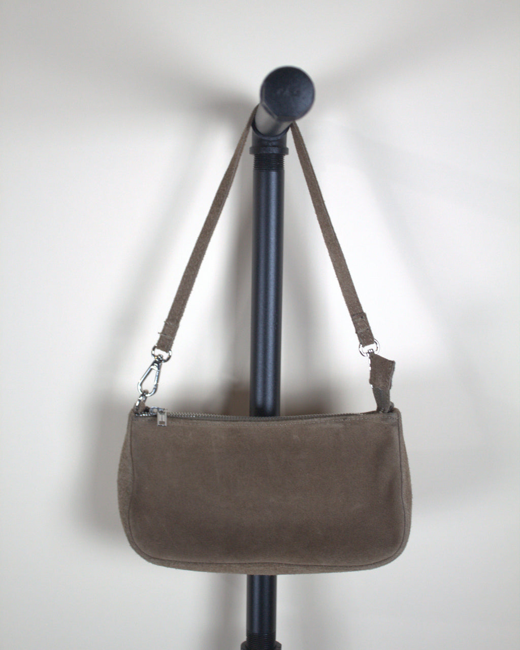 Brandy Melville Brown Suede Shoulder Bag