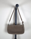 Brandy Melville Brown Suede Shoulder Bag