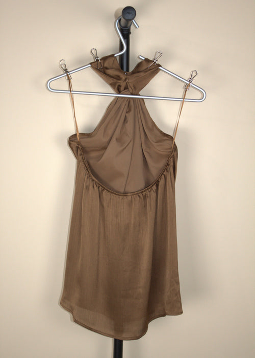 12th Tribe Brown Blouse (New with Tags)