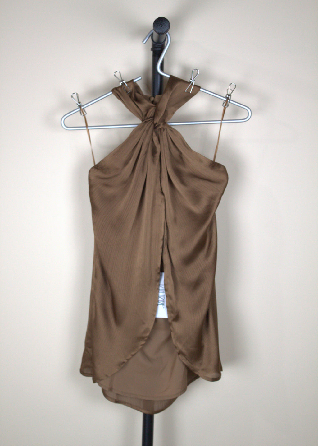 12th Tribe Brown Blouse (New with Tags)