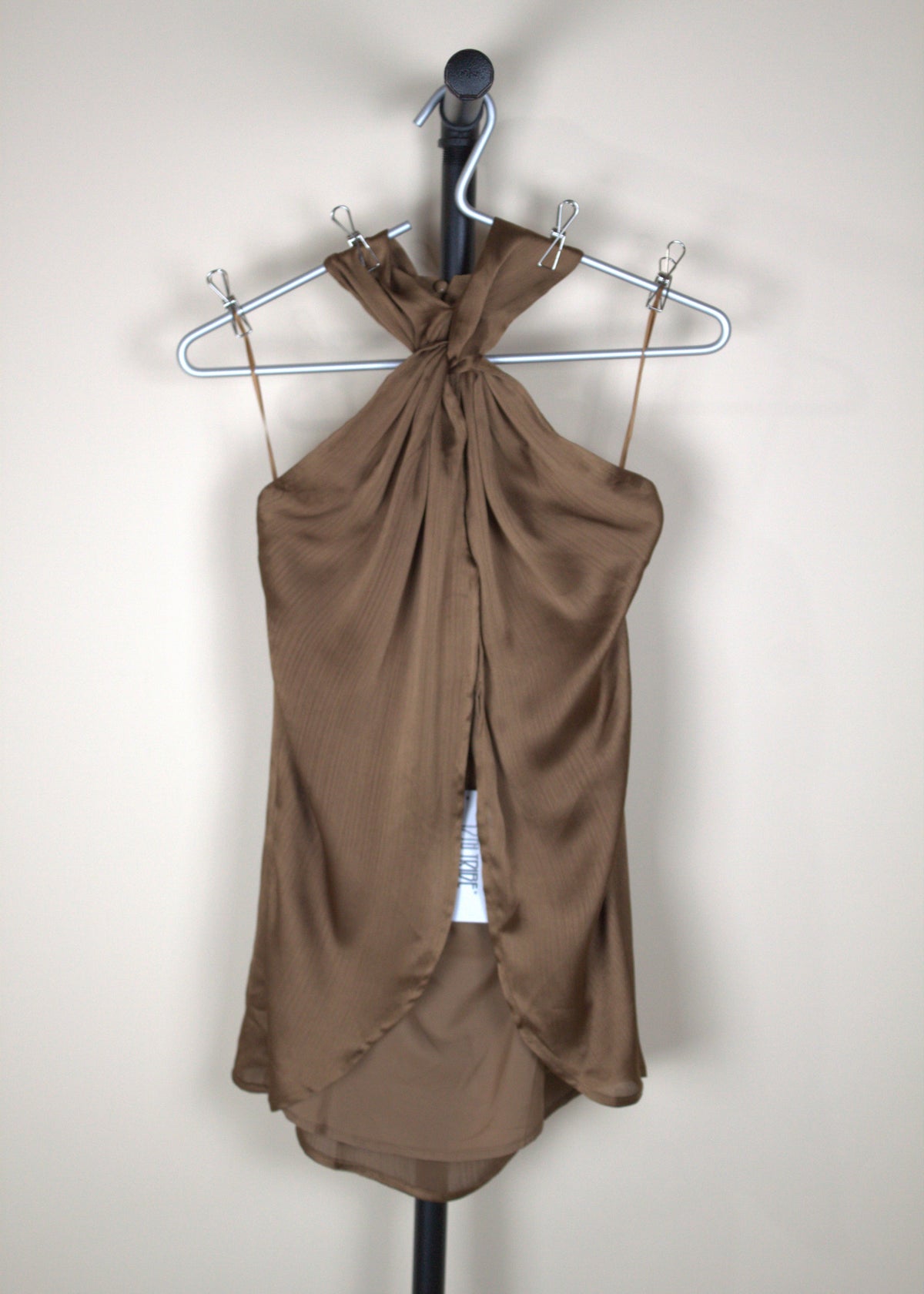 12th Tribe Brown Blouse (New with Tags)