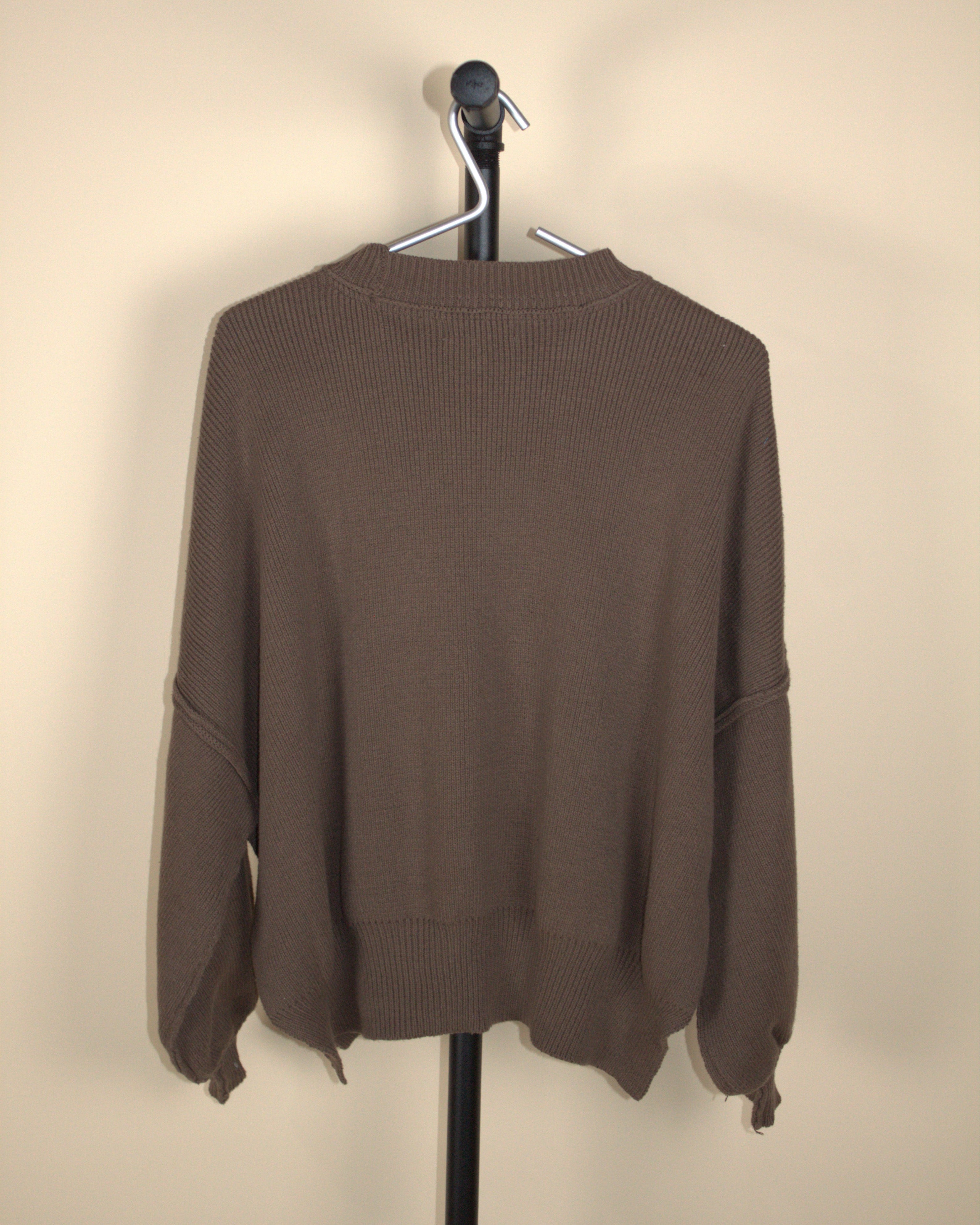 Emory Park Brown Oversized Sweater