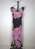 Hello Molly Brown and Pink Flower Dress