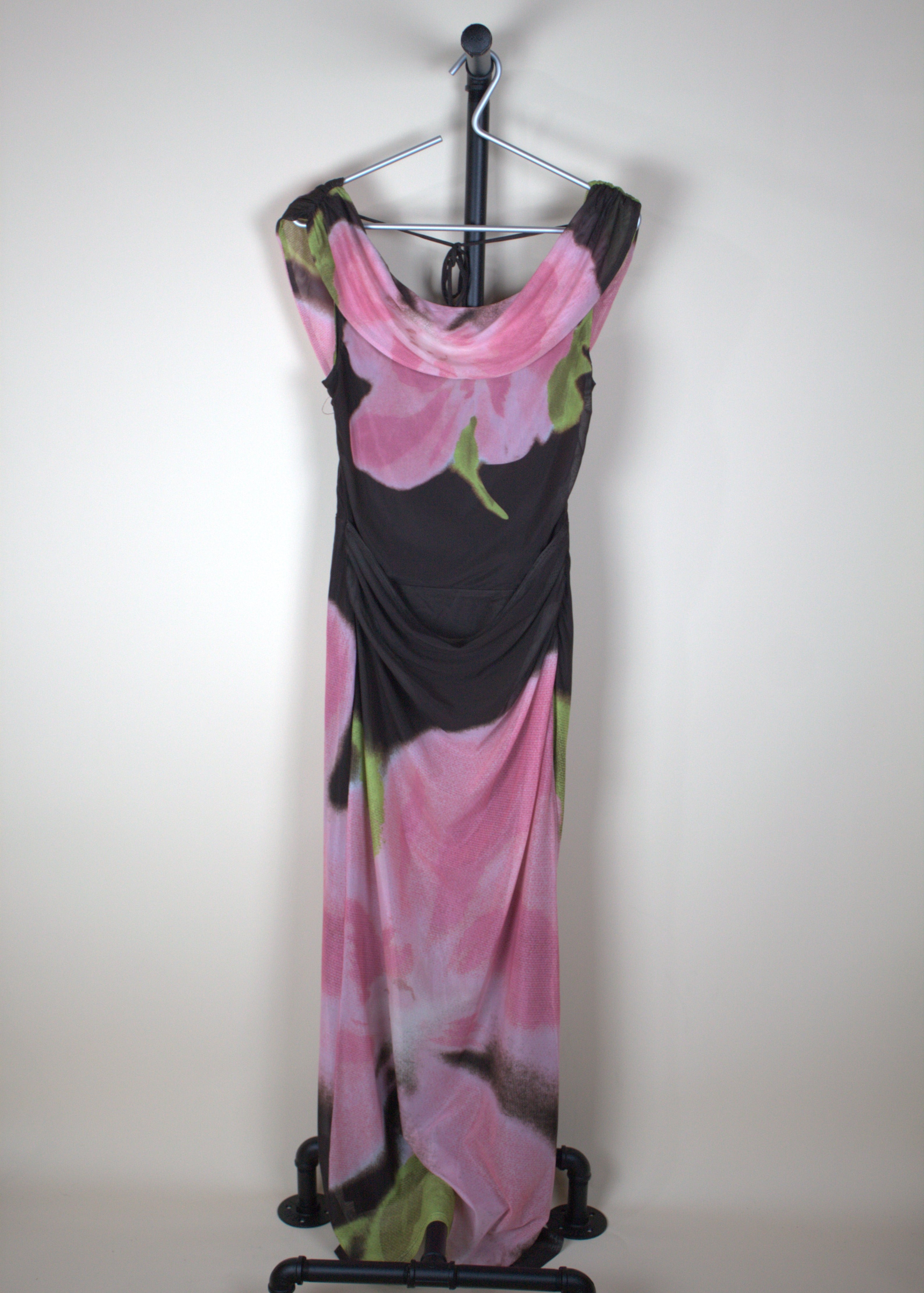 Hello Molly Brown and Pink Flower Dress
