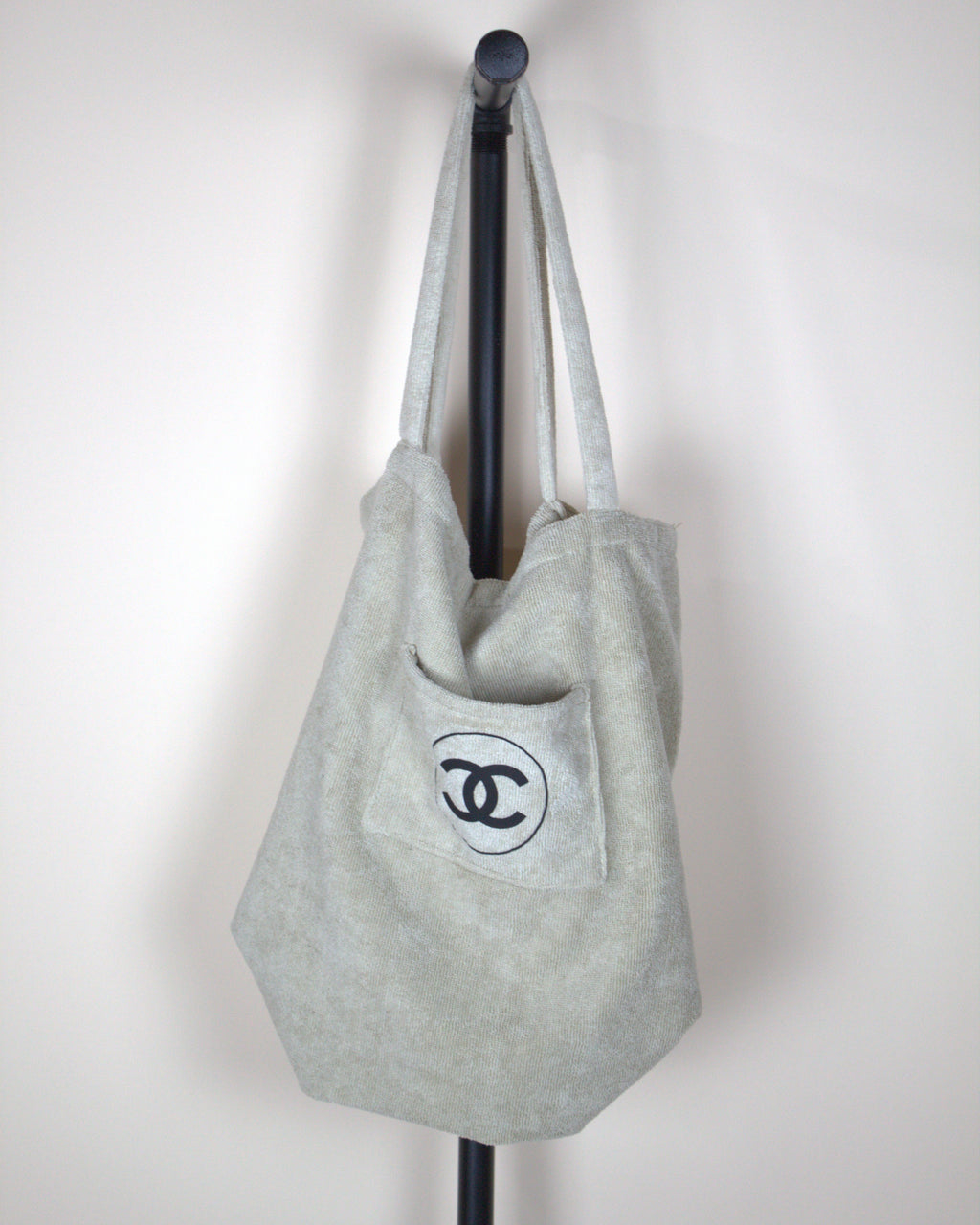 Chanel Style Towel Tote