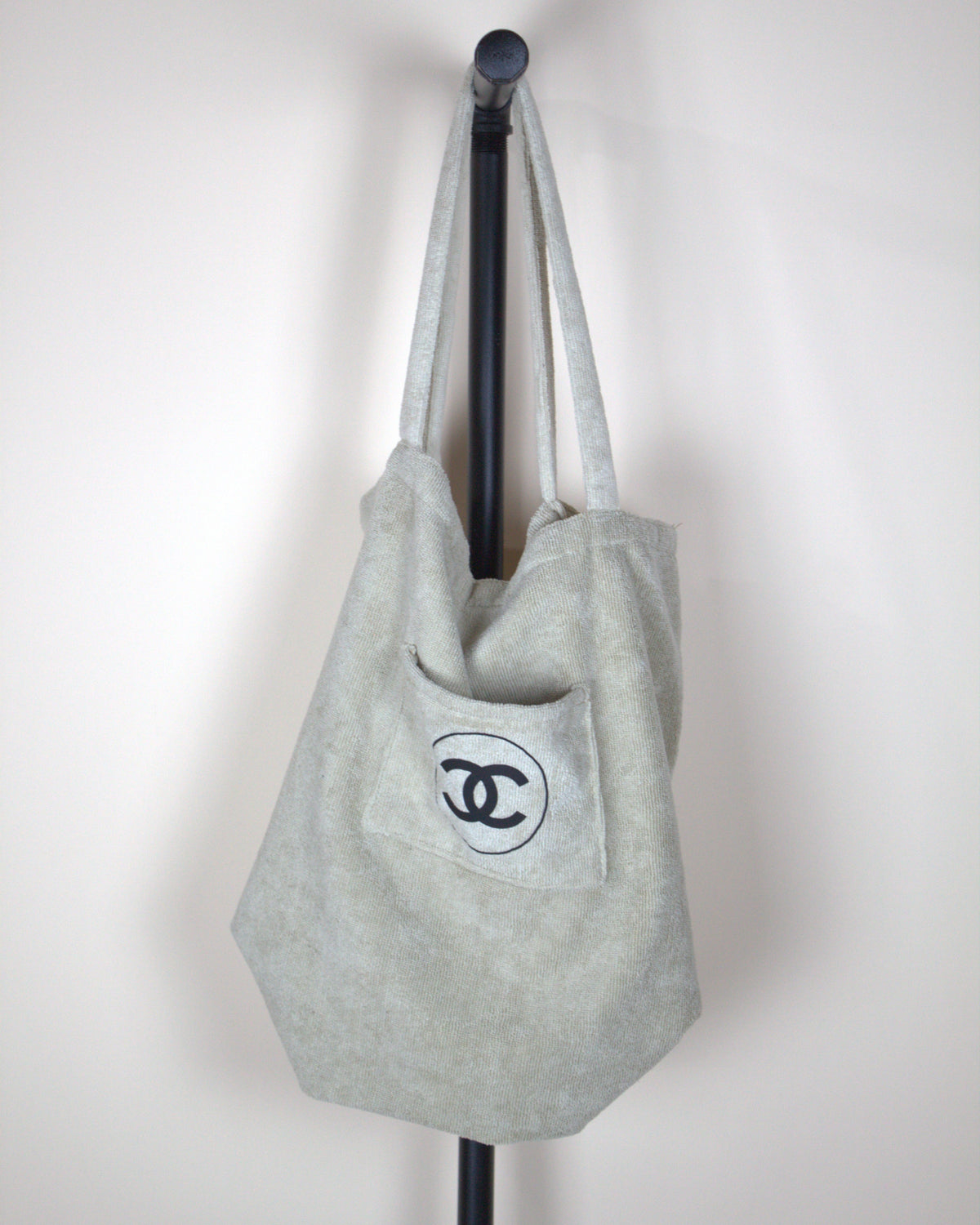 Chanel Style Towel Tote