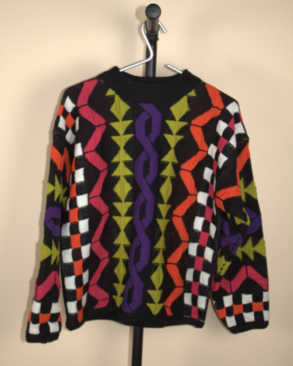 Colorful Patterned Sweater