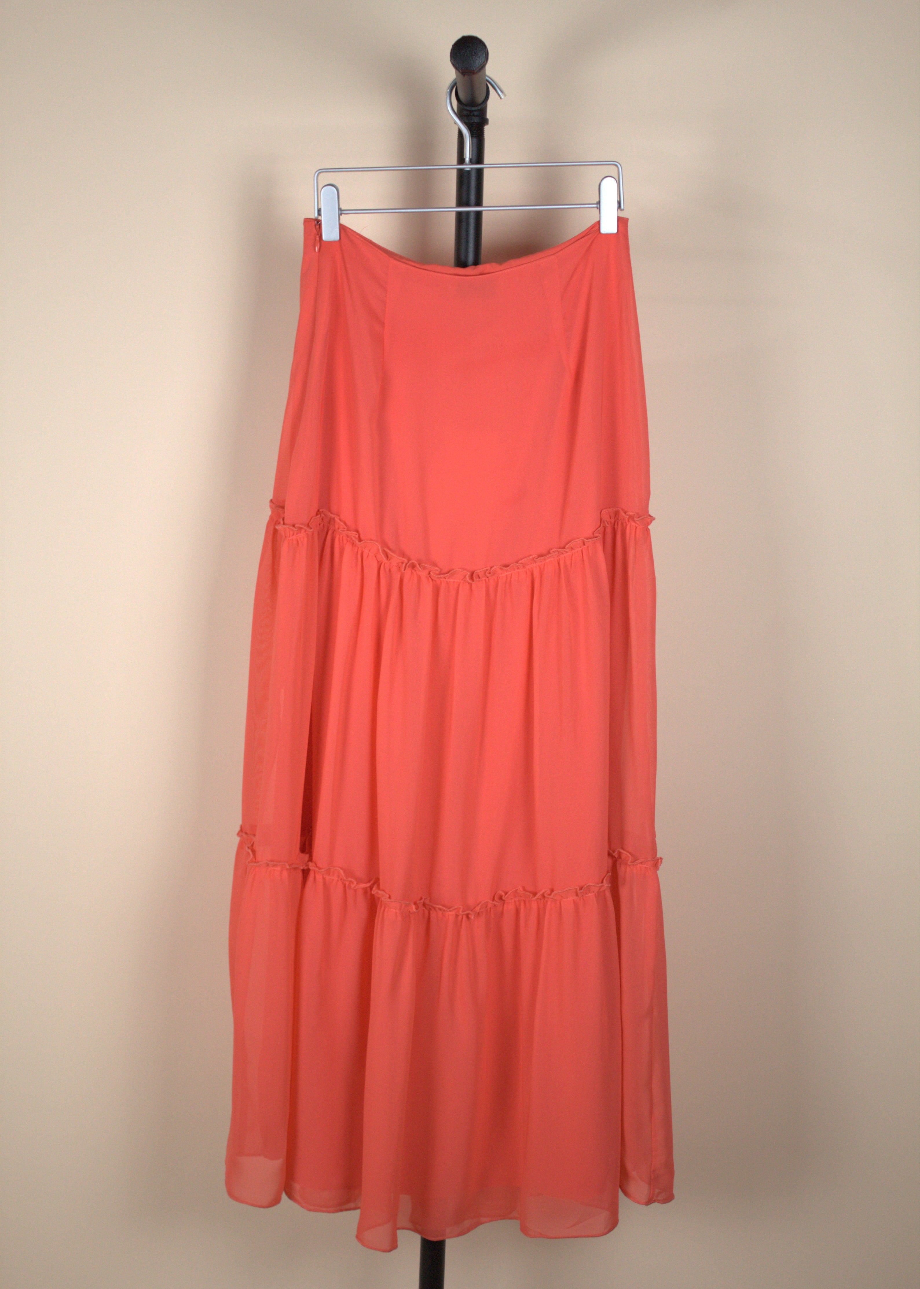 Emory Park Coral Maxi Skirt (New with Tags)