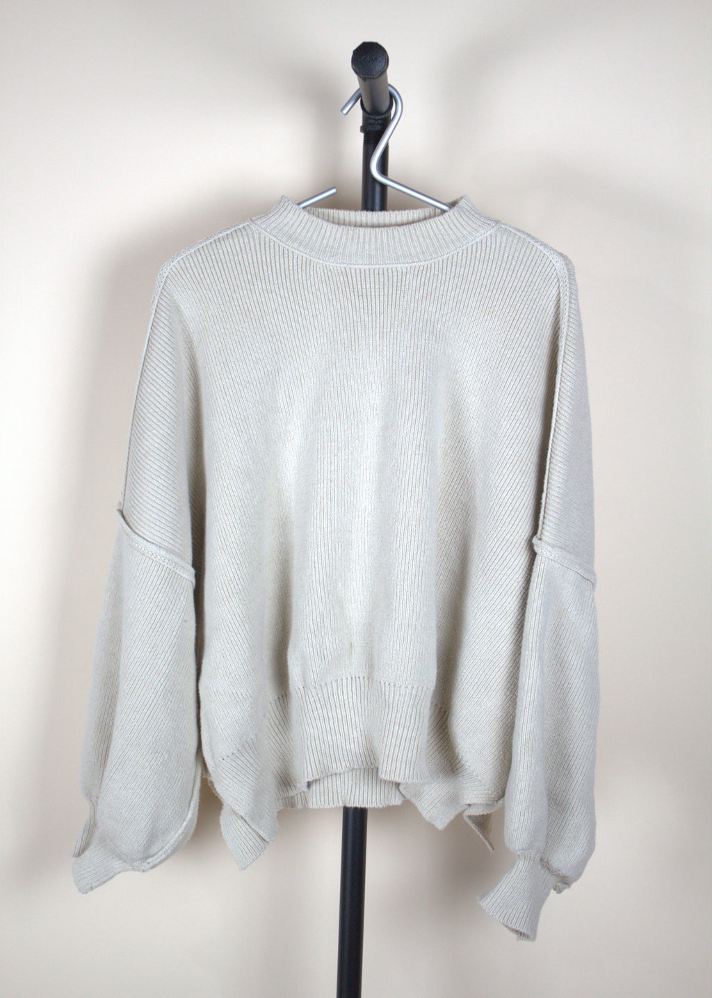 Emory Park Cream Oversized Sweater