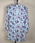 Floral Long Blazer